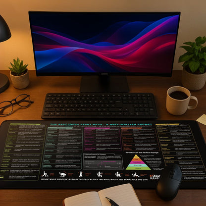 Smart Desk Mat MASTERING ChatGPT + Free Gifts